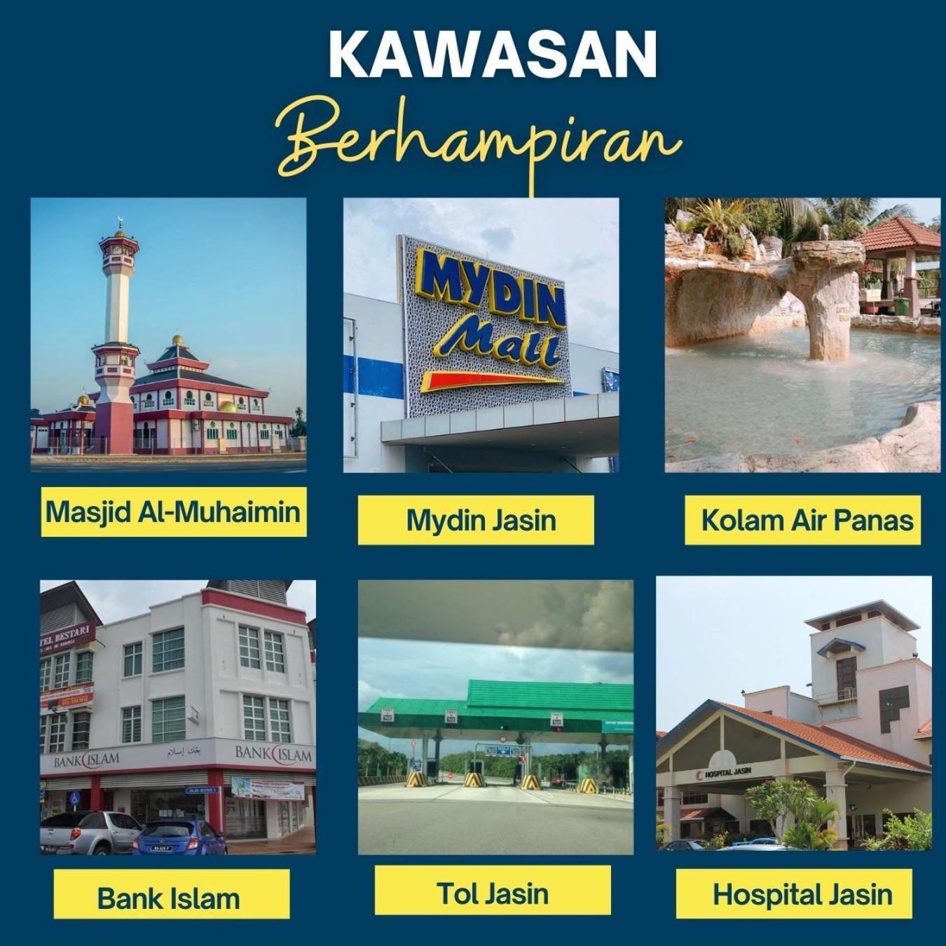 Al-Amin Homestay, Jasin, Melaka Exterior foto